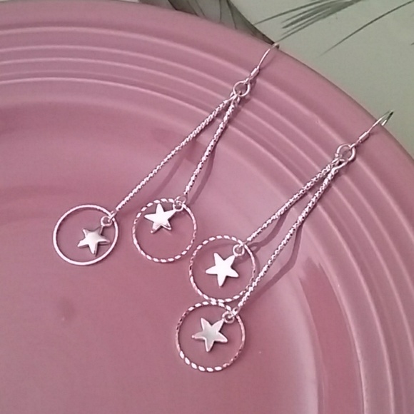 Sterling Silver 925 Earrings - Picture 2 of 2